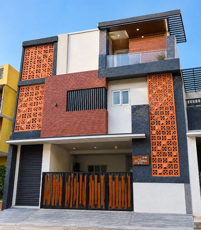 buildAhome Client Mr Srikanth Home Elevation